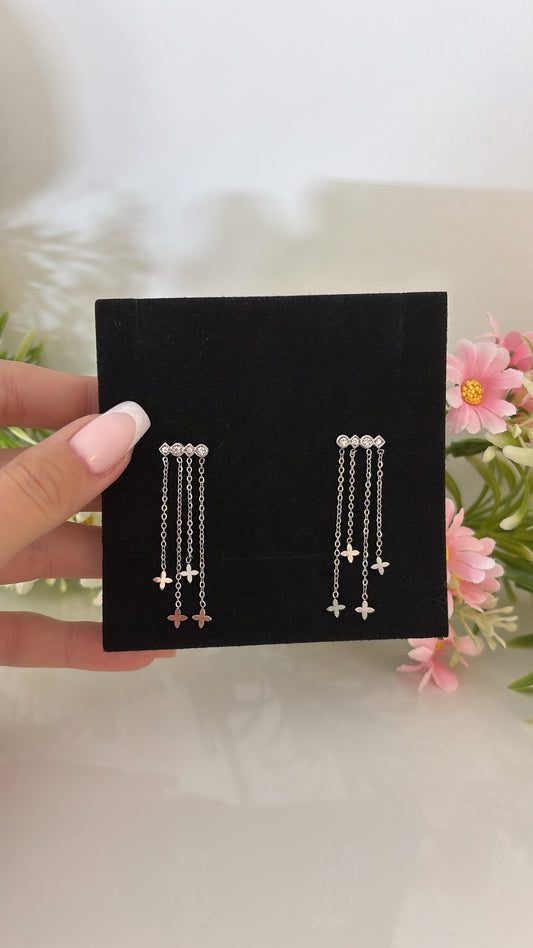 Boucles Tréfléa Silver