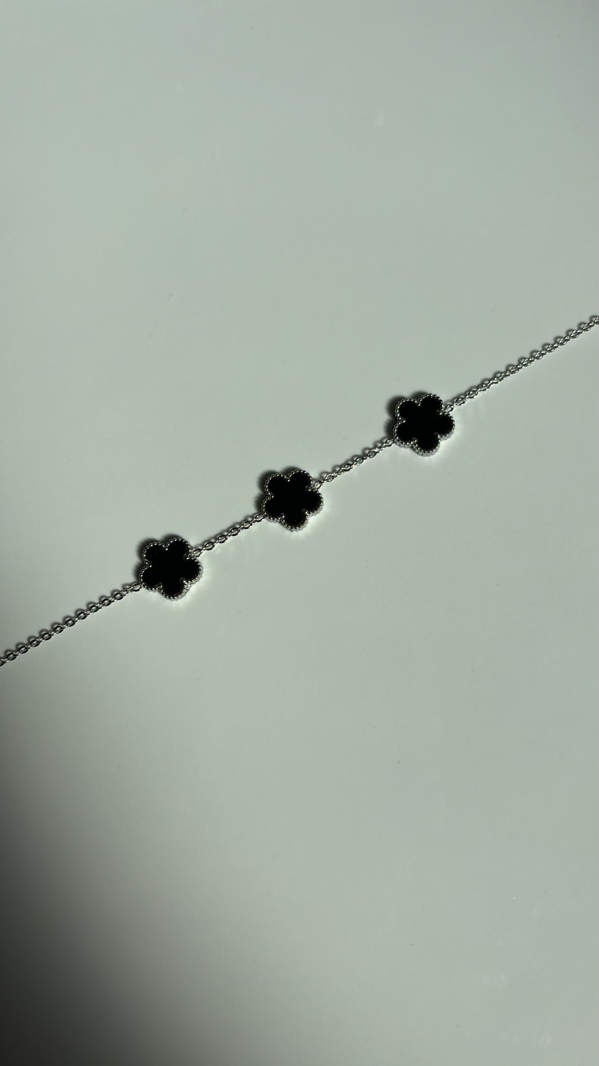 Bracelet Classy noir Silver