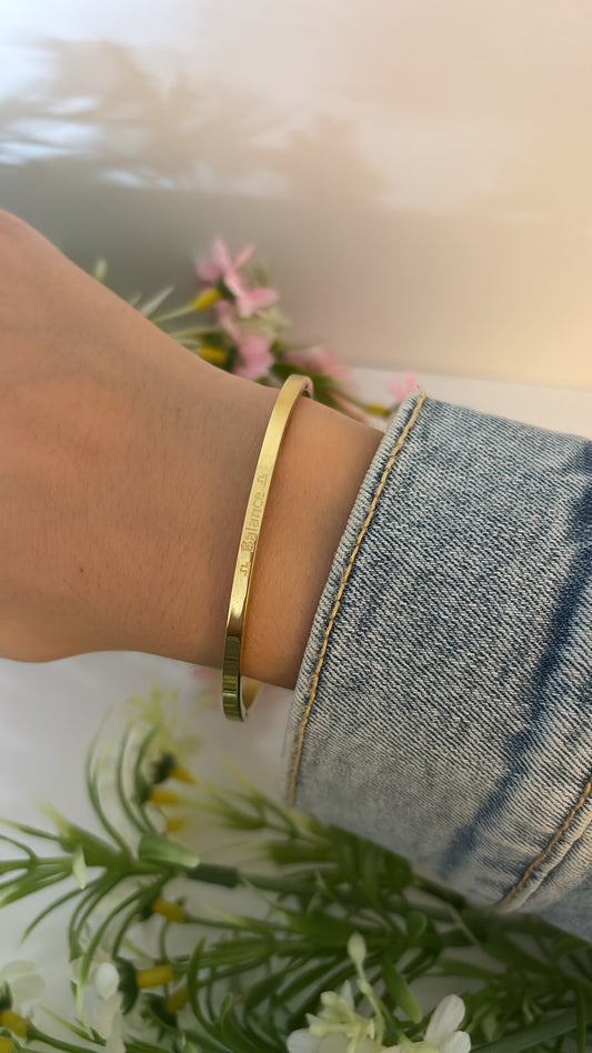 Jonc signe Balance ♎️ gold
