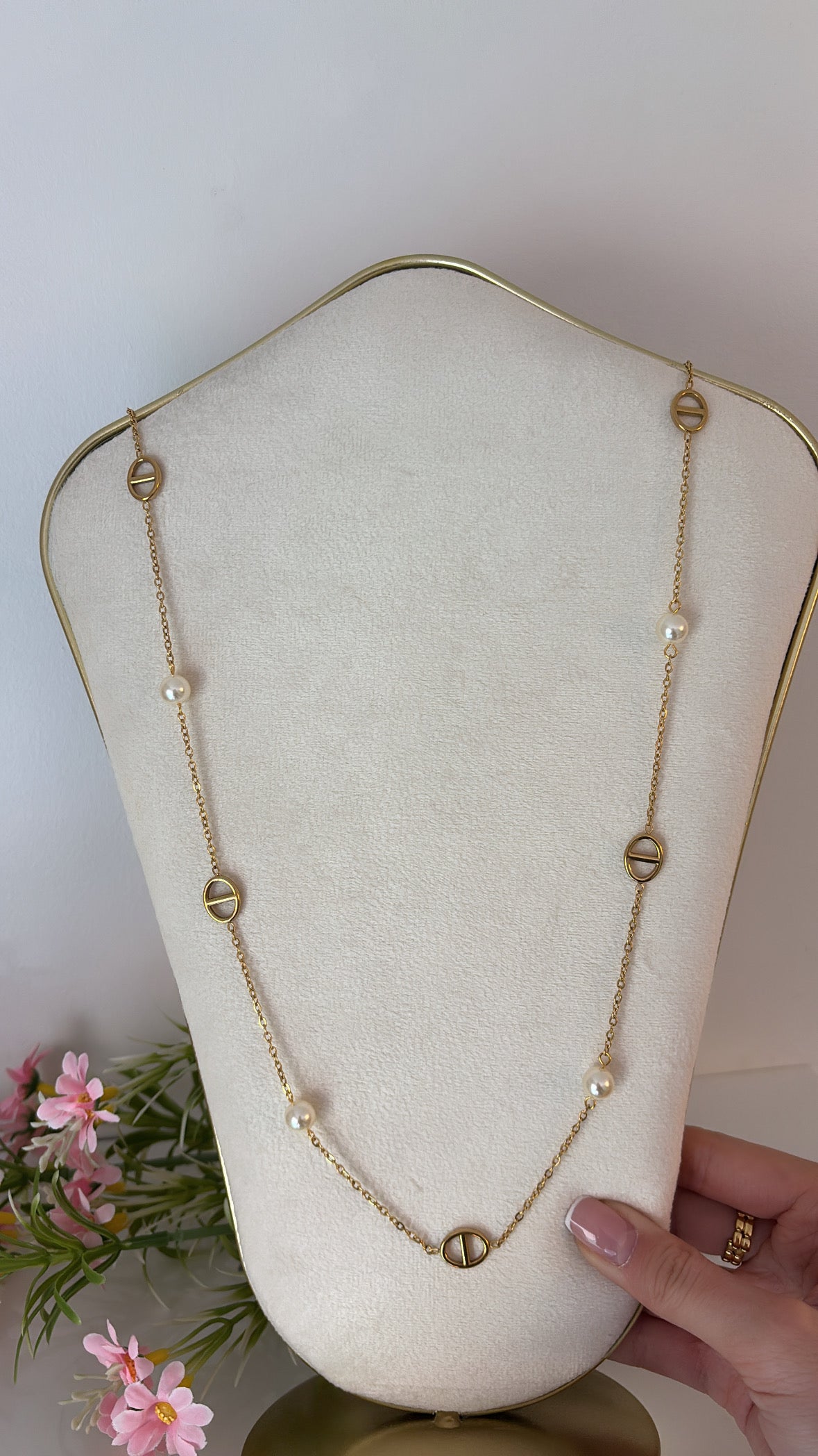Sautoir Inès Gold