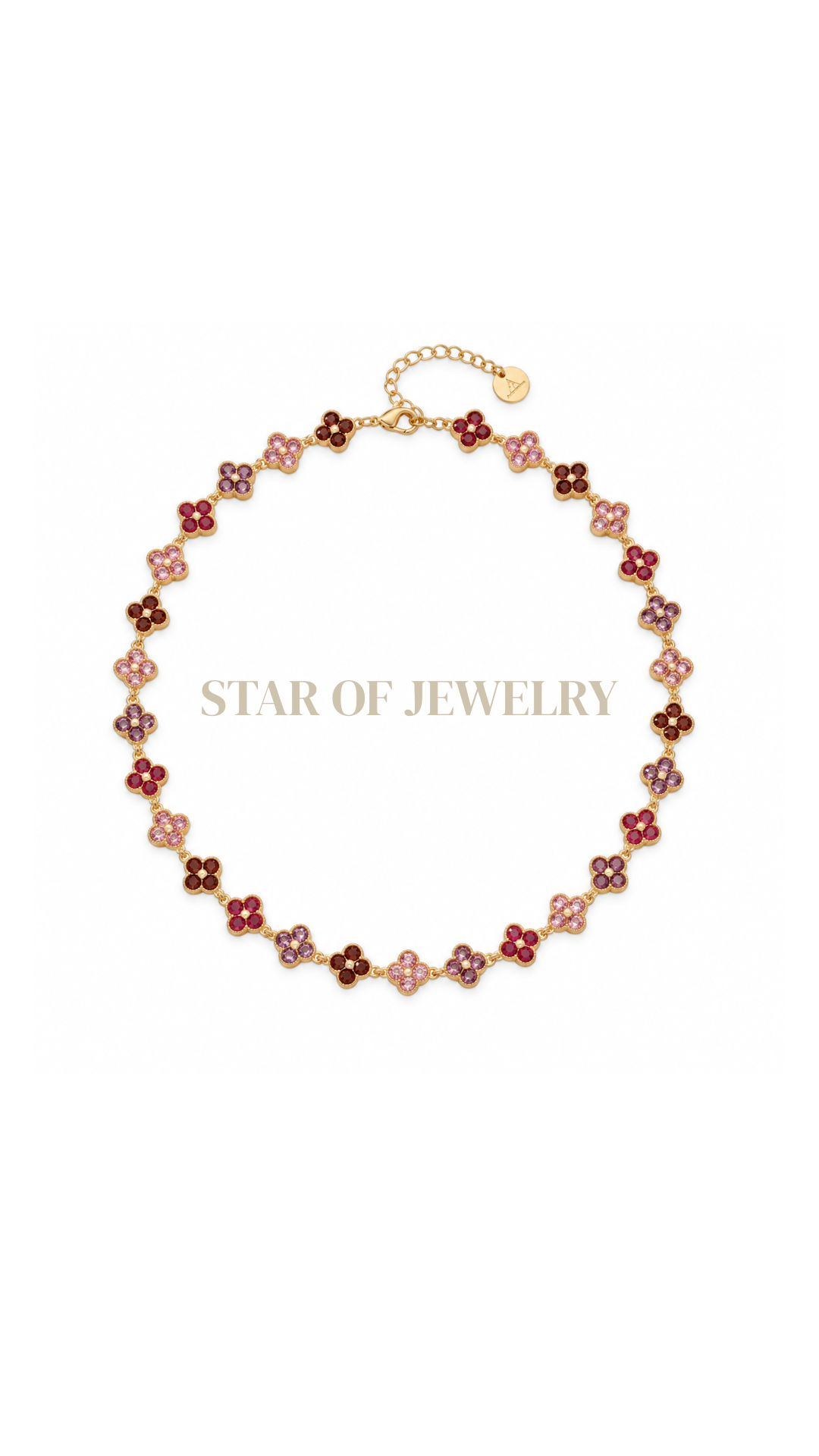 Collier Kate duo rose gold