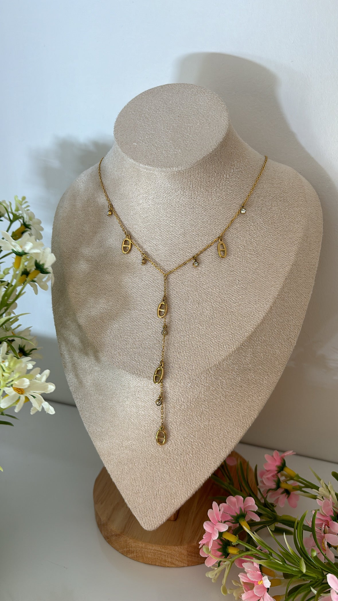 Collier breloque Harmony gold