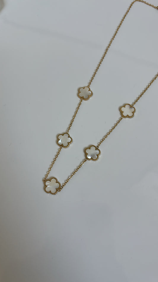 Collier Classy White gold