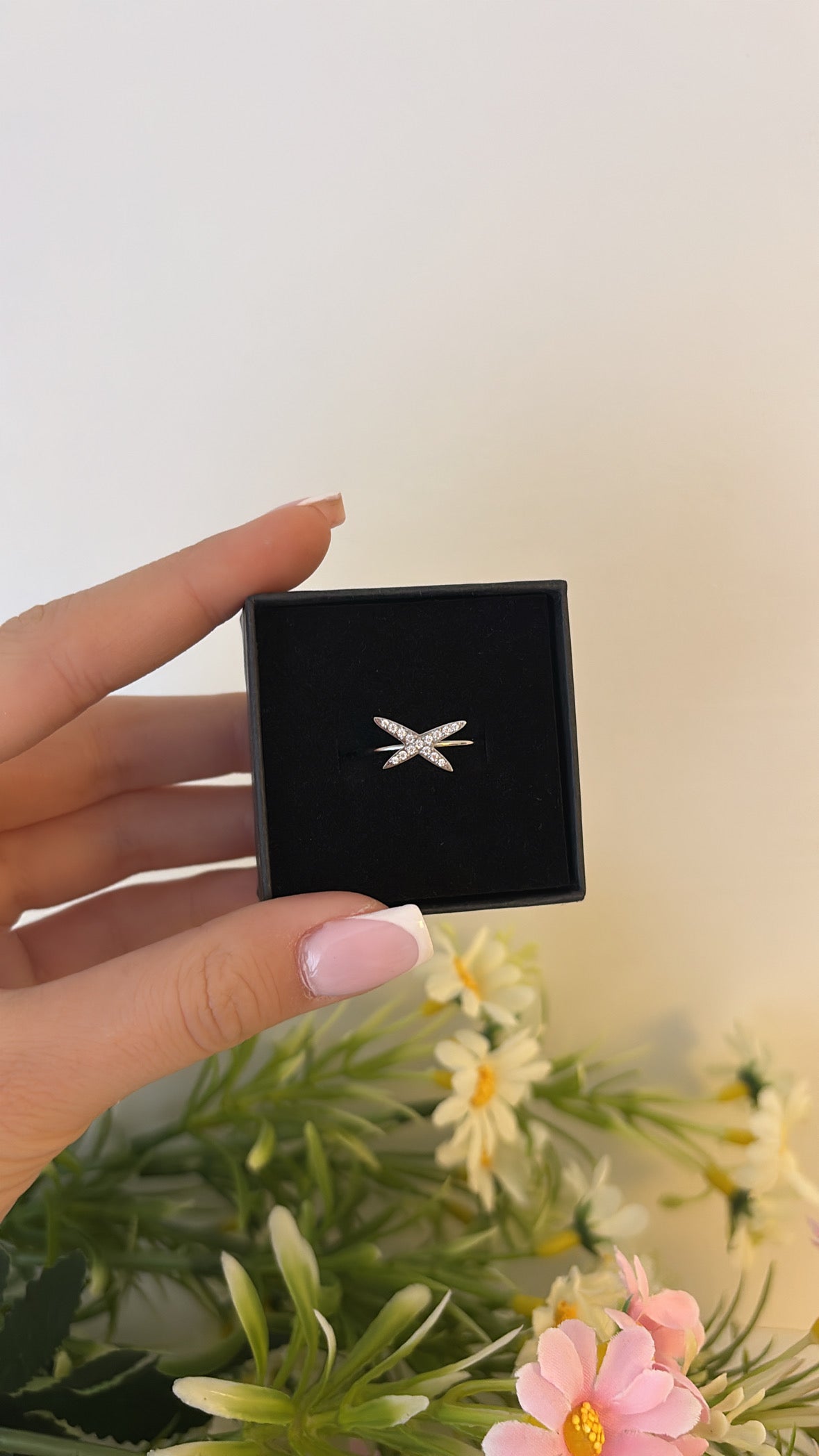 Bague Stormy silver (dupe Mauboussin)