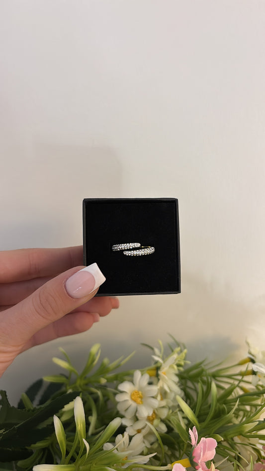 Bague Serpentine Silver