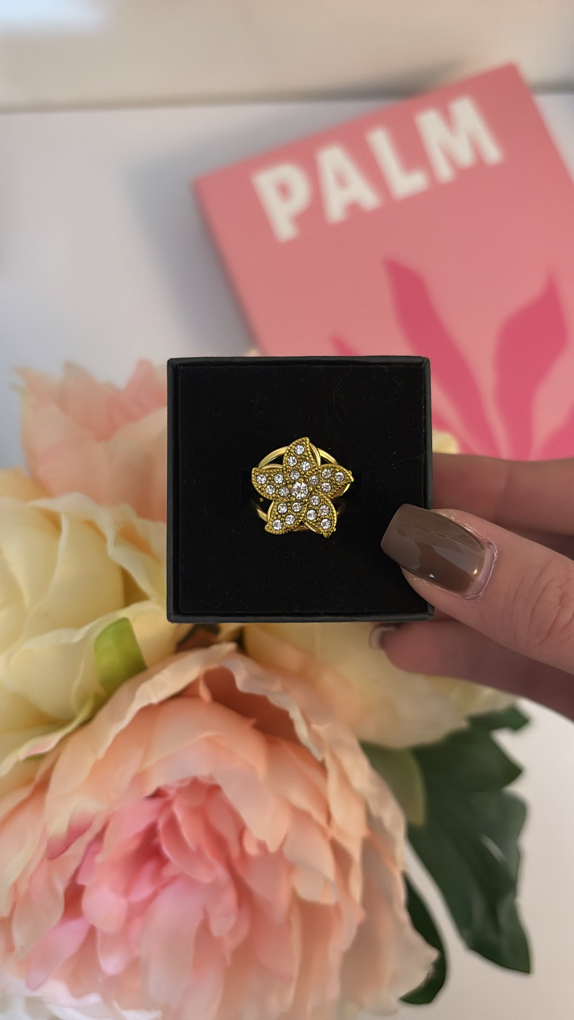 Bague Anti-stress Rosa Gold