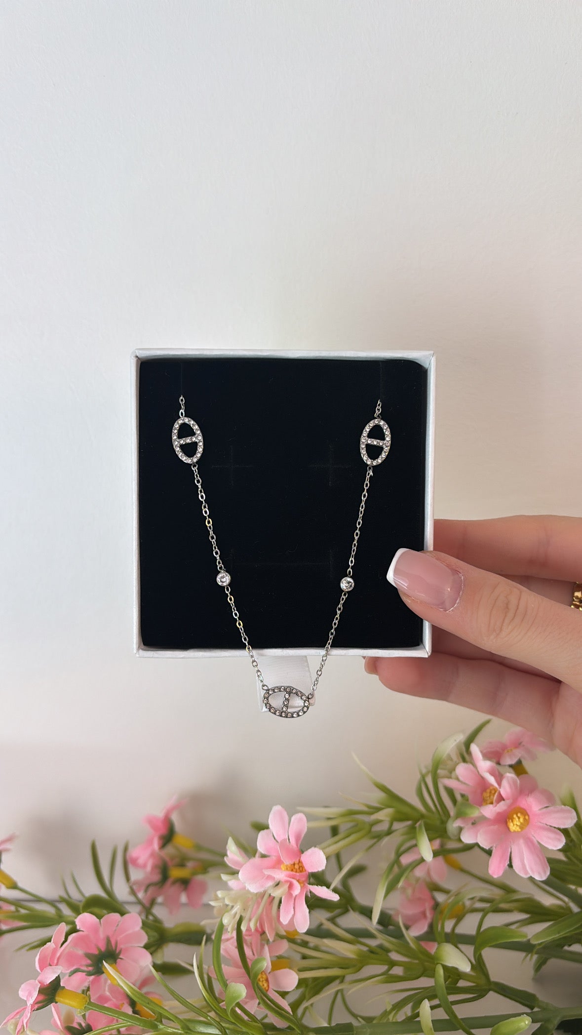 Collier ras de cou Inès Silver