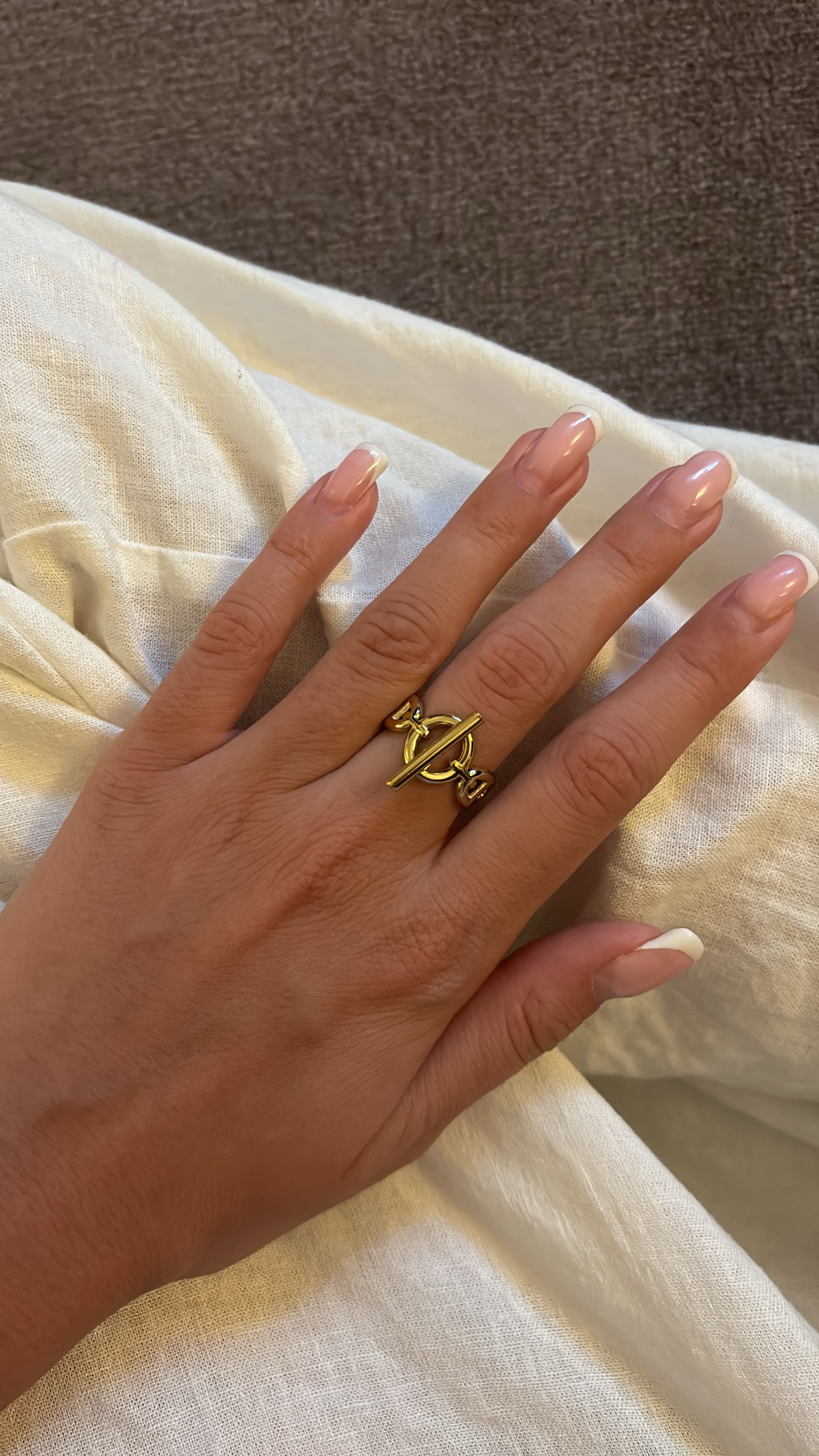 Bague Inès gold