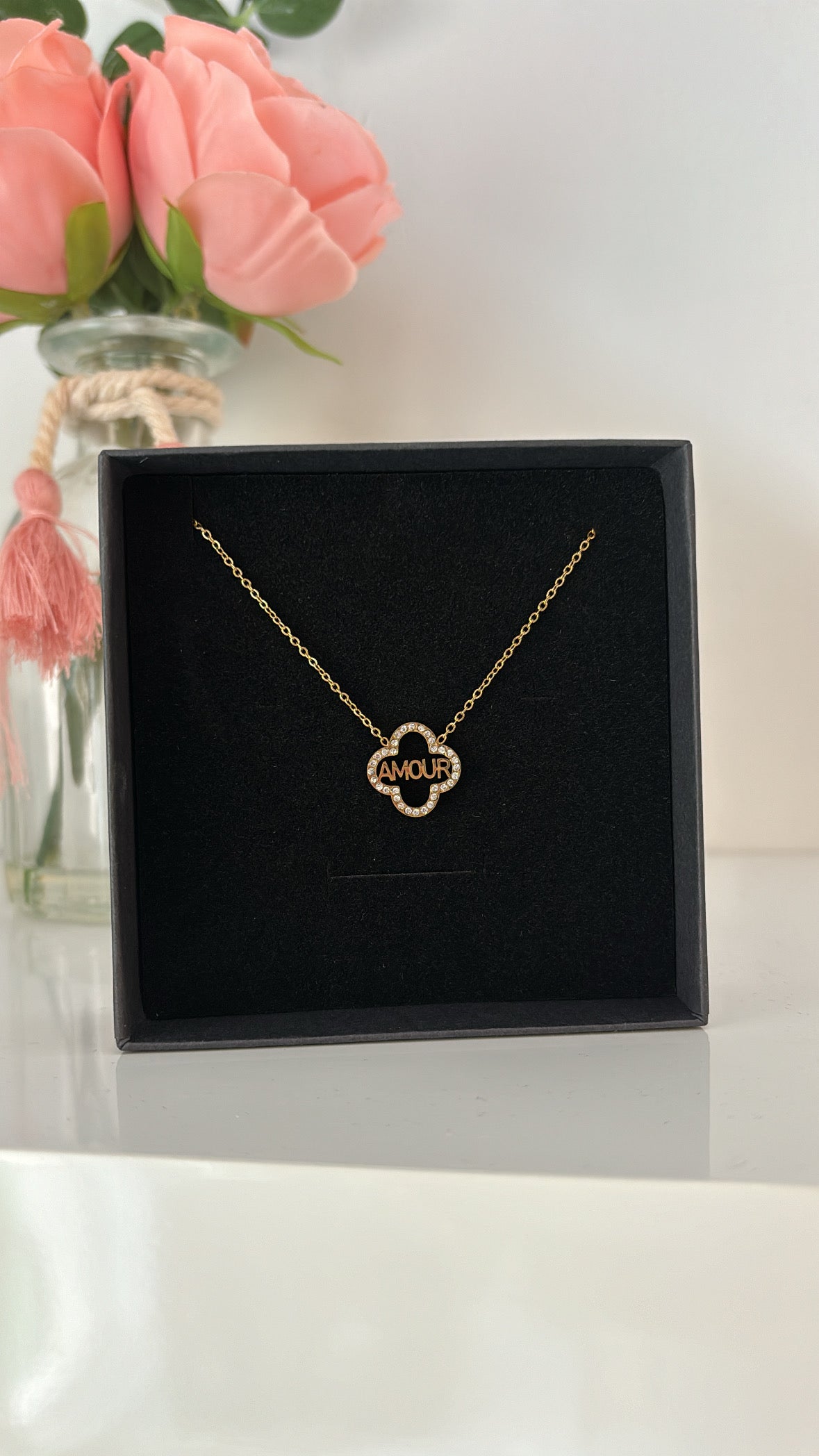 Collier amour gold
