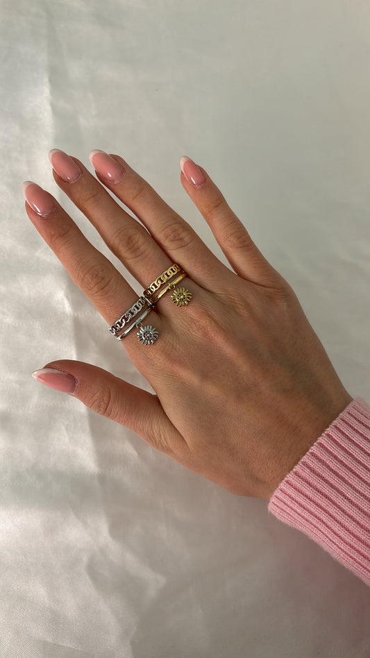 Bague Sun Silver