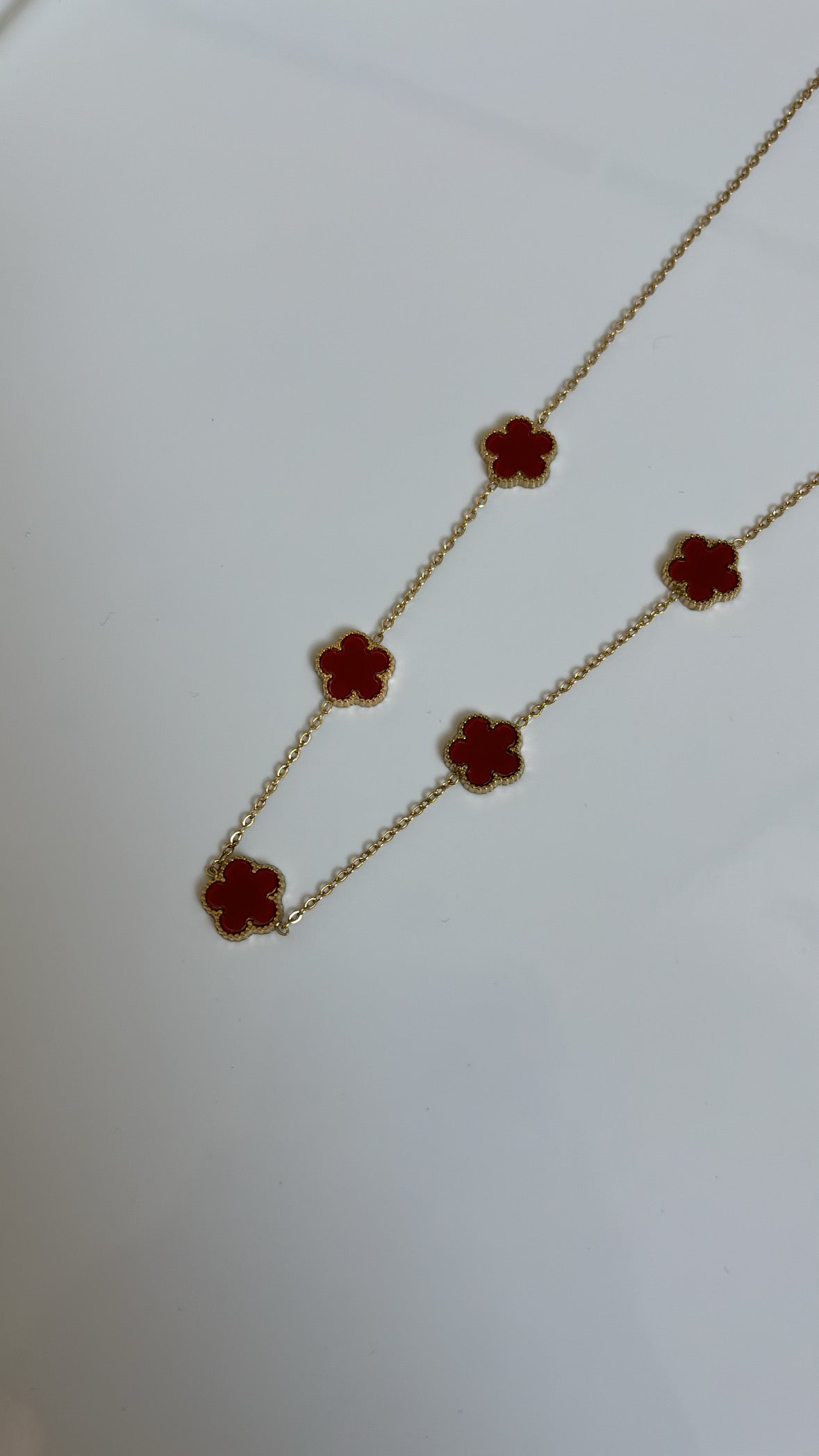 Collier Classy rouge gold