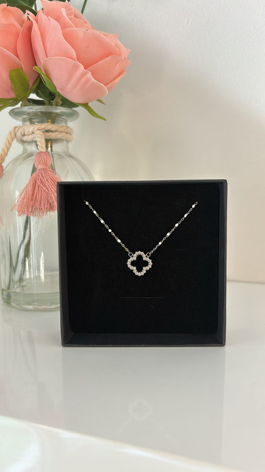 Collier lotus Silver