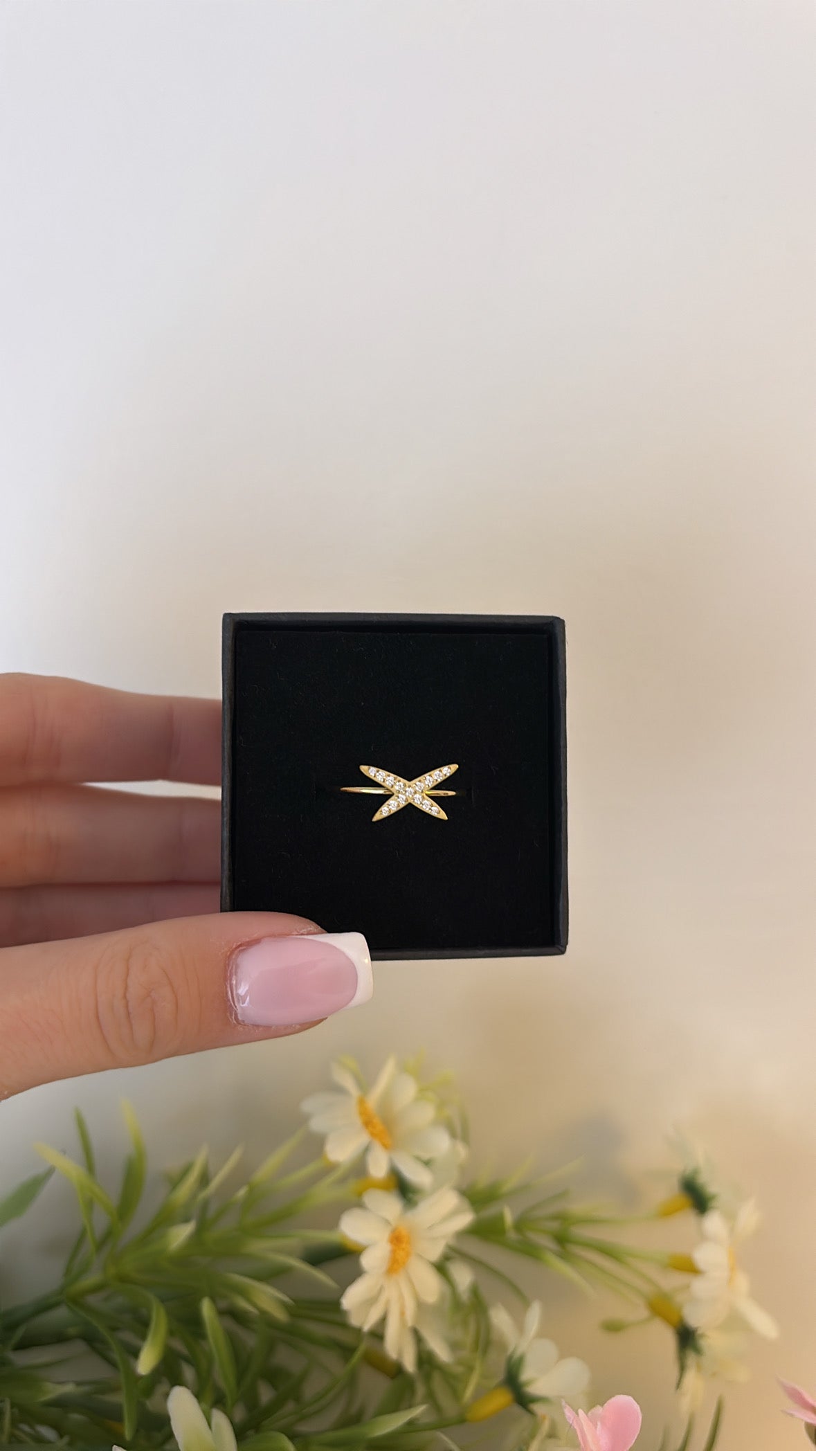 Bague Stormy gold (dupe Mauboussin)