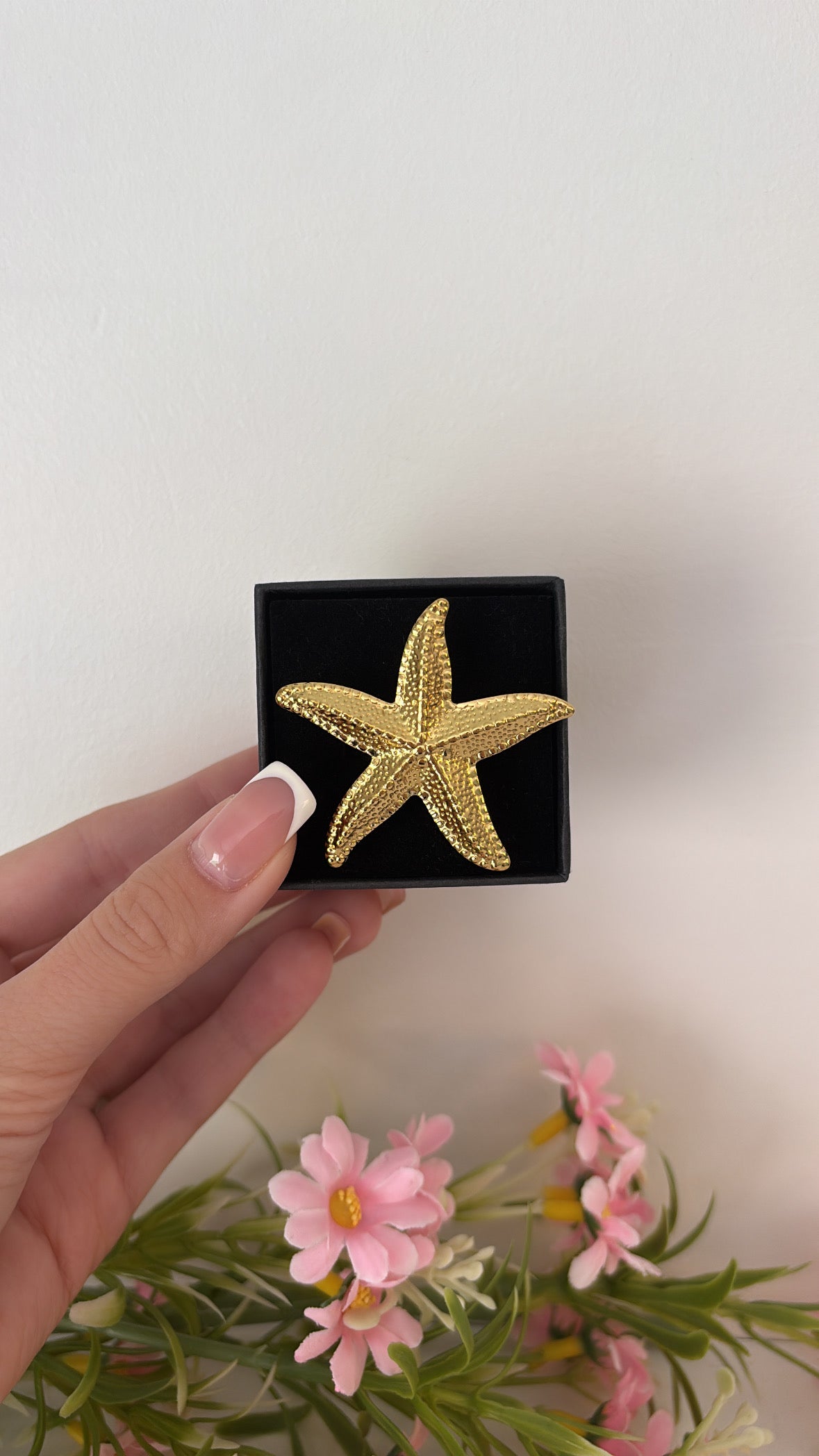 Bague Shell gold