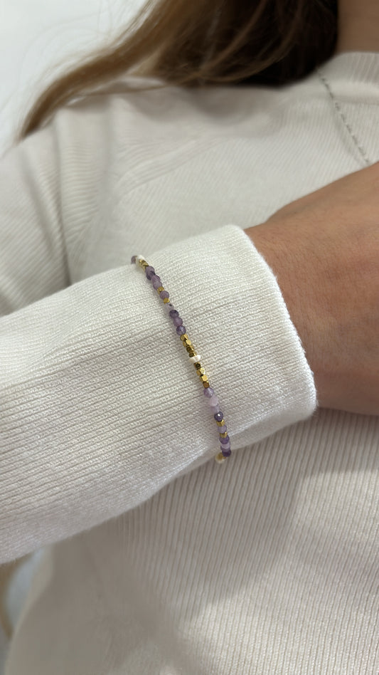 Bracelet améthyste