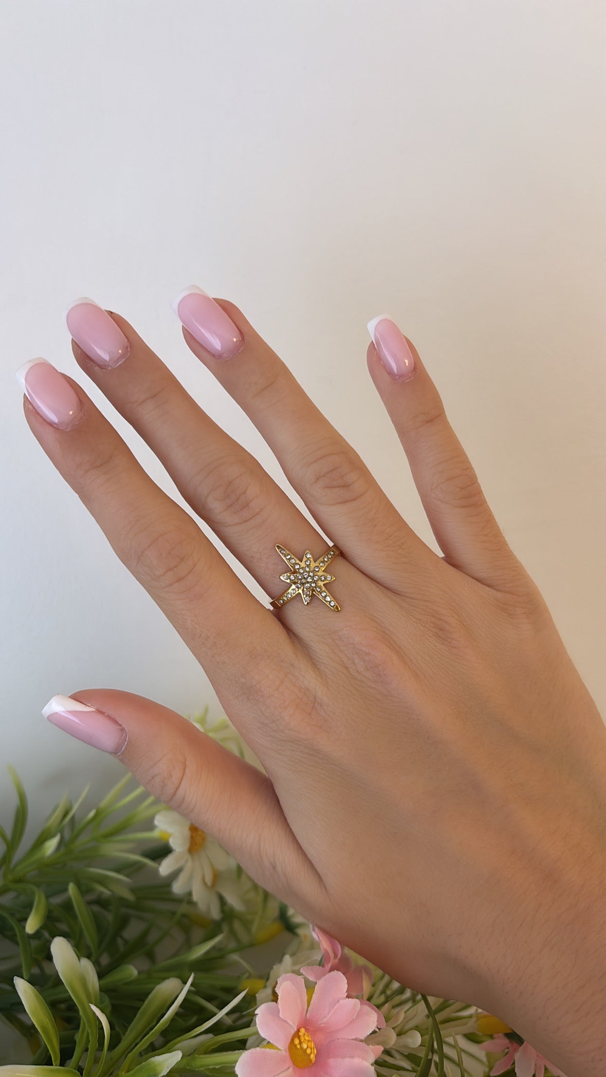 Bague Shiny gold
