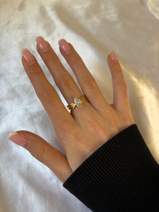 Bague espérance gold