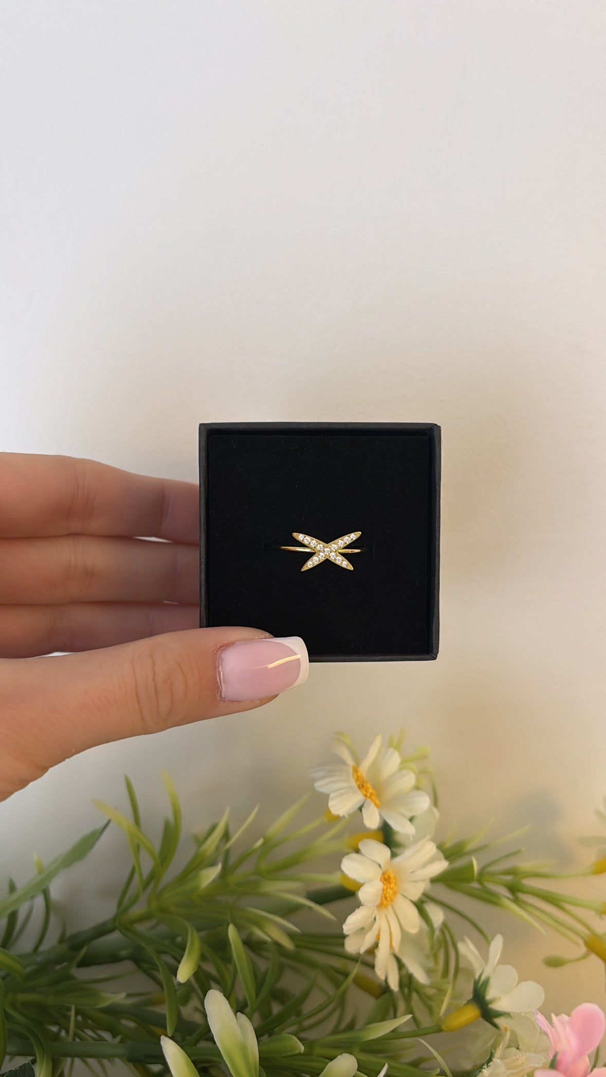 Bague Stormy gold (dupe Mauboussin)