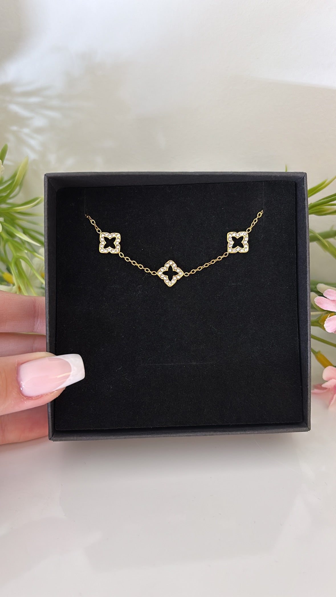 Bracelet Flower gold