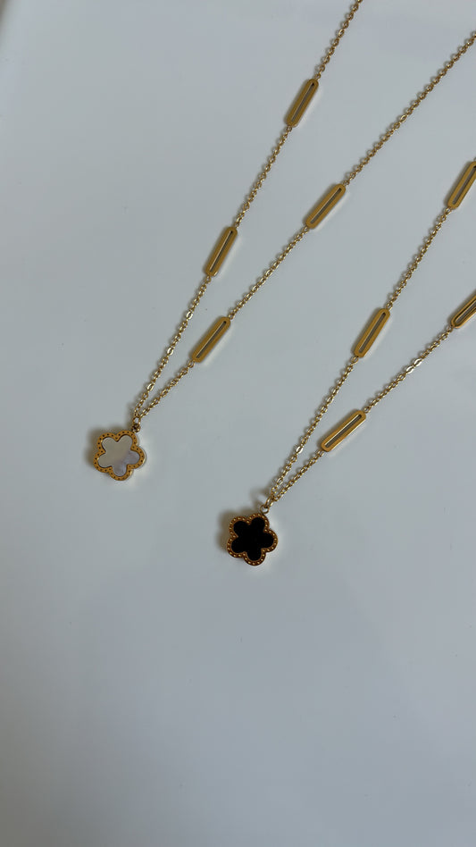 Collier Classy réversible gold