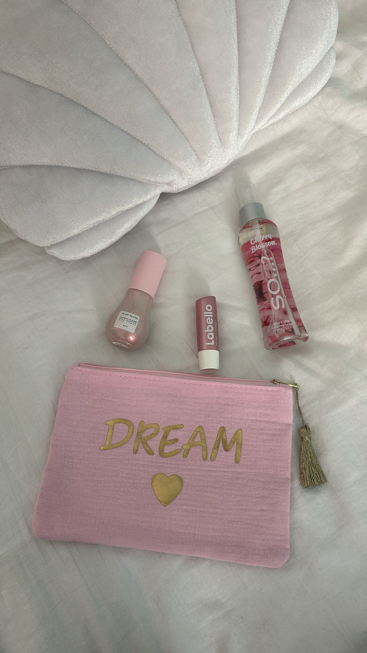 Pochette dream rose