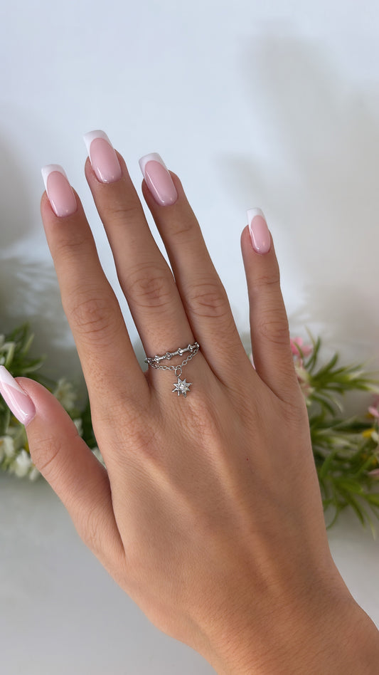 Bague étoilé Silver