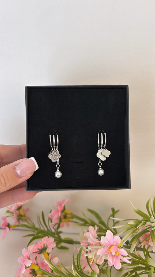 Boucles Inaya Silver