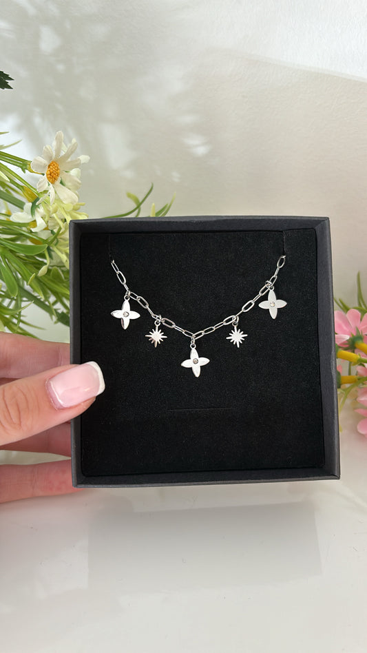 Collier Coralie Silver