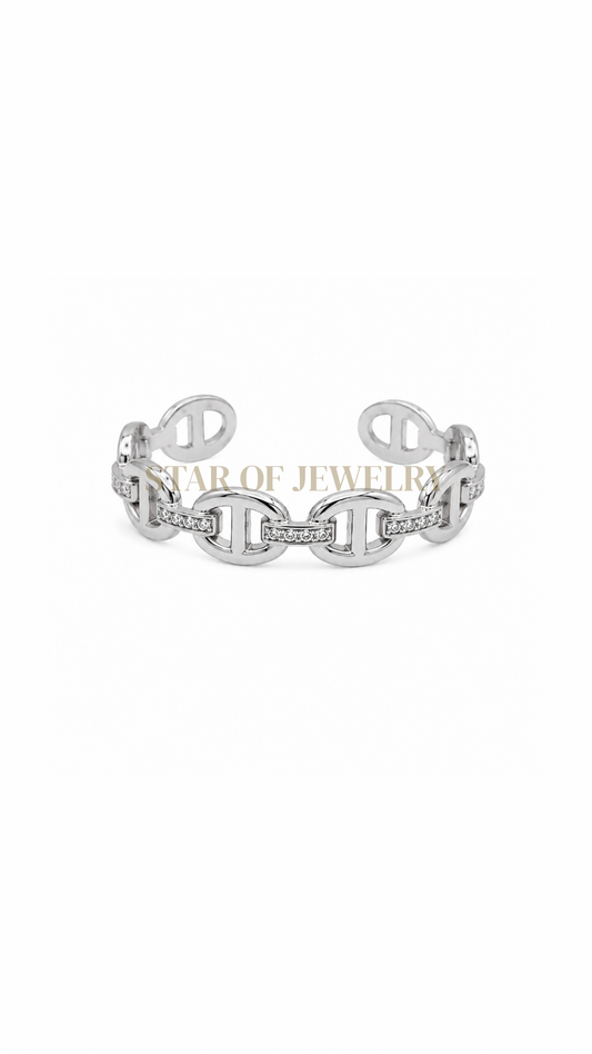 Jonc Olympia Silver