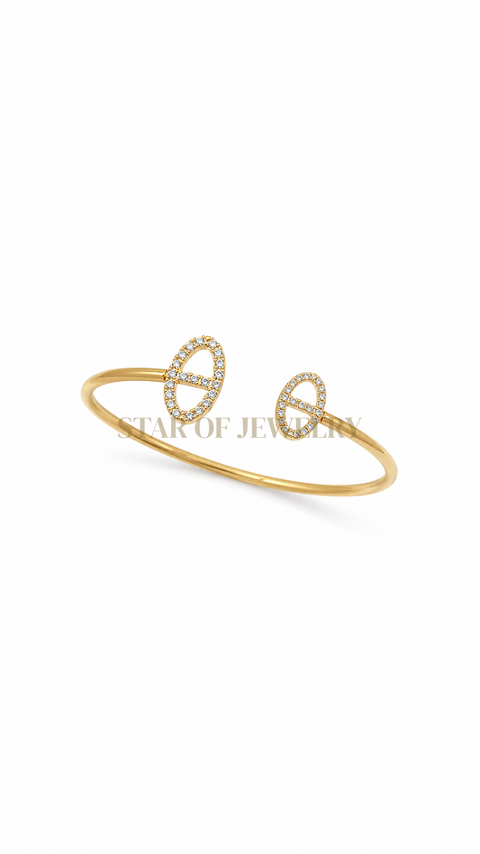 Jonc Chloé Gold
