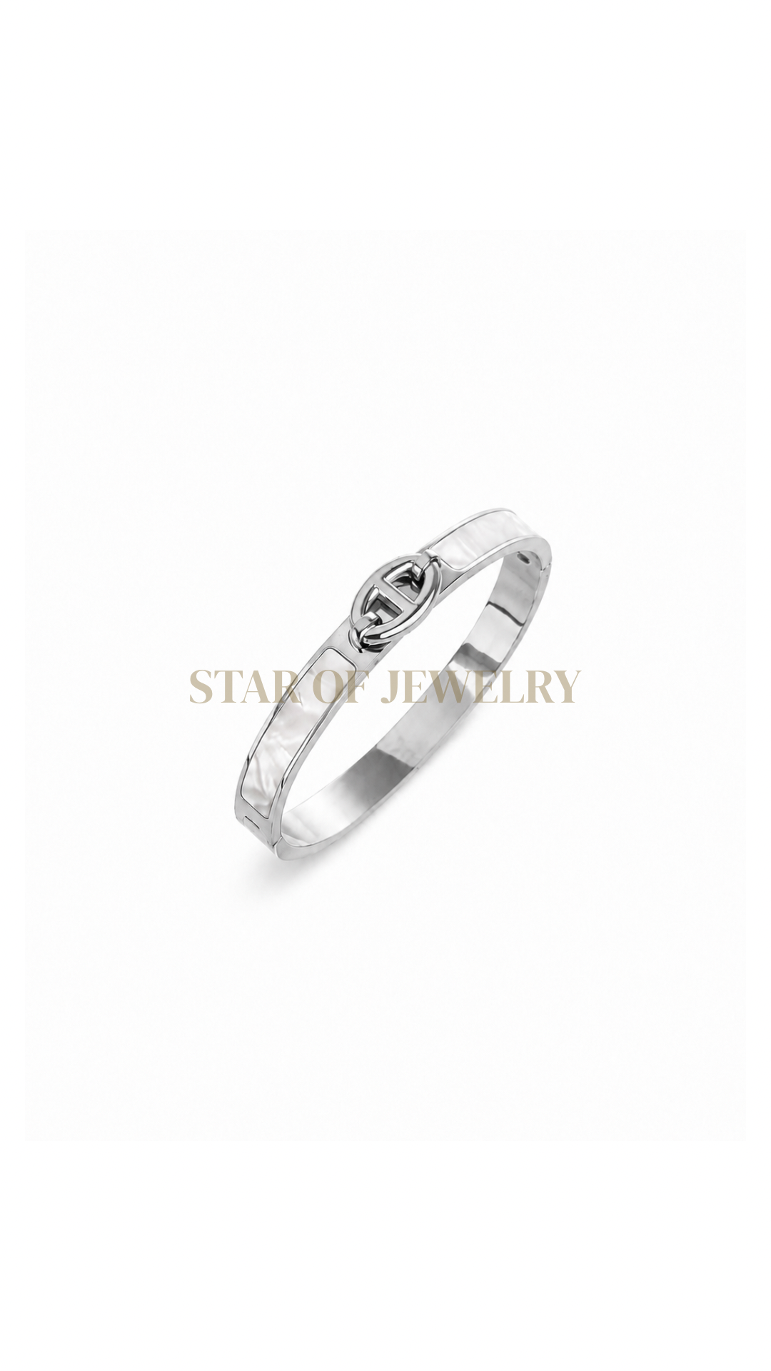 Jonc Angel Silver