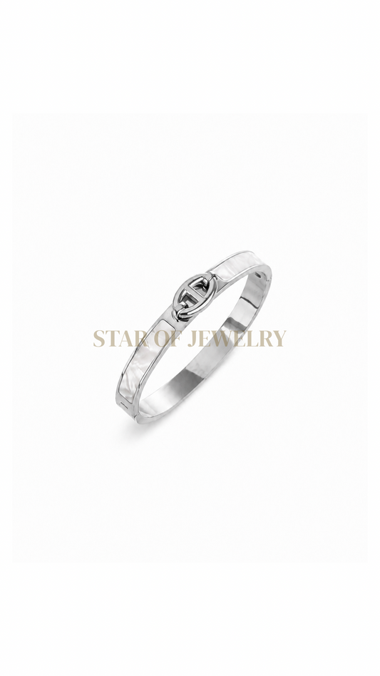 Jonc Angel Silver