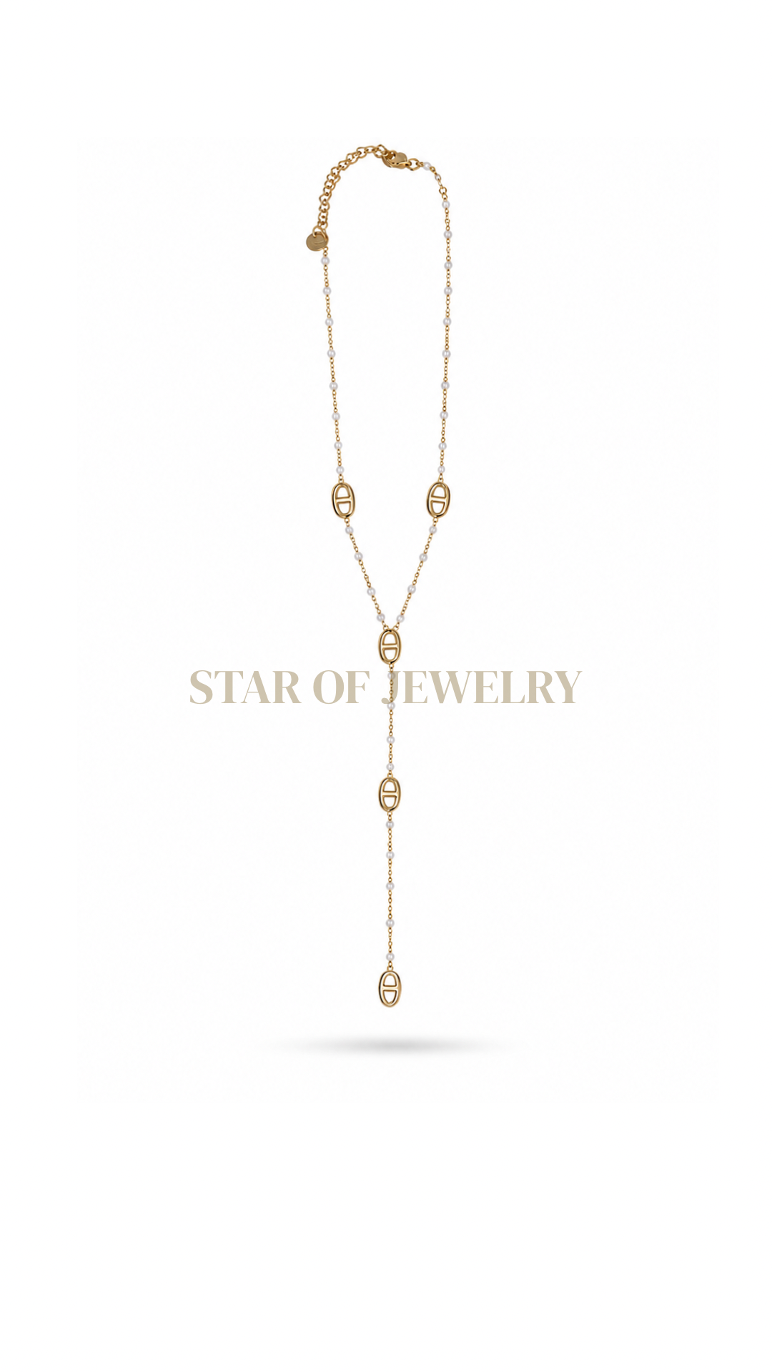 Collier Roxane blanc Gold