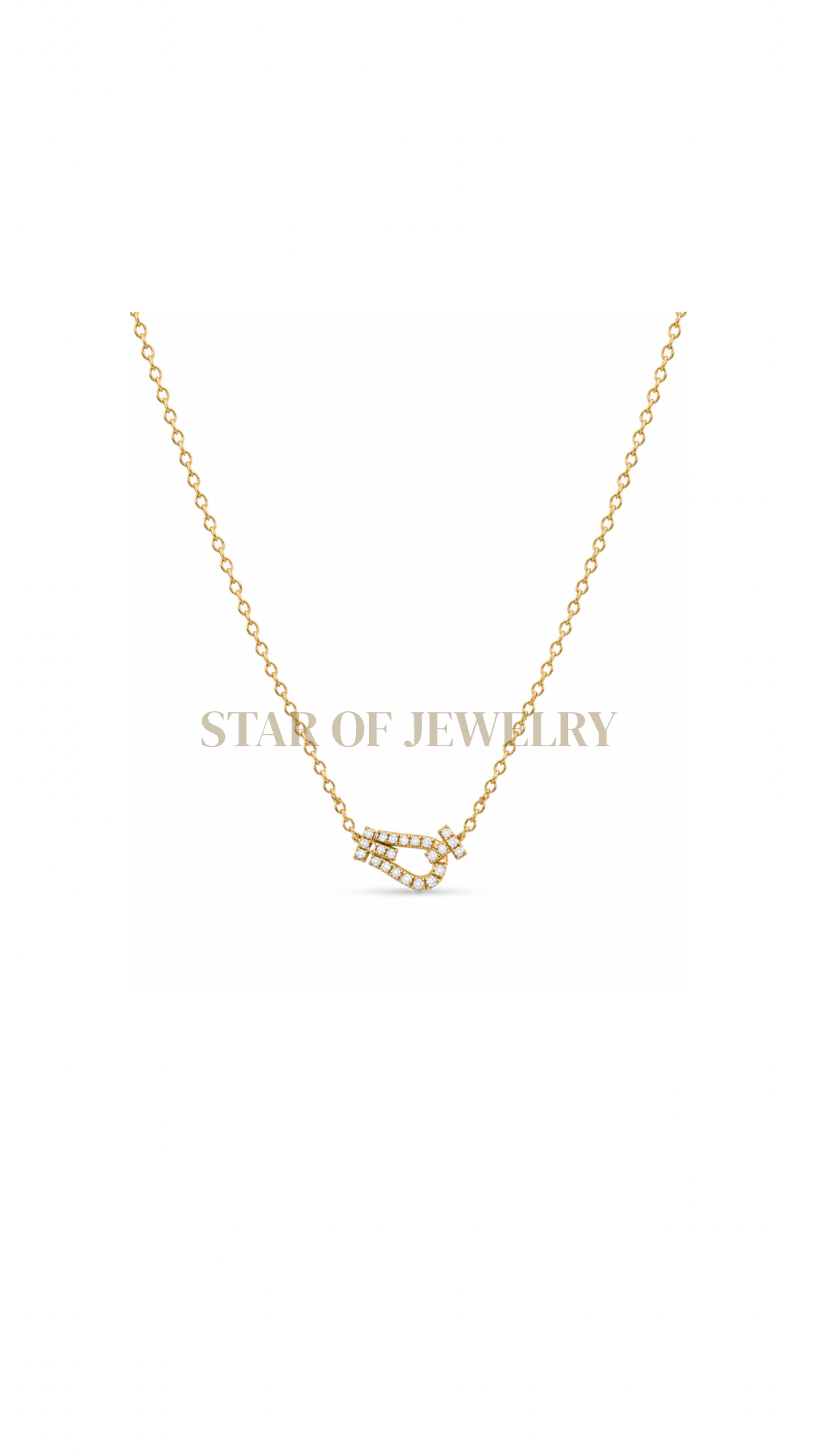 Collier Fredesia gold