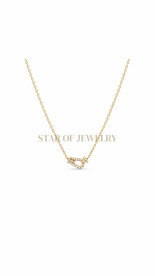Collier Fredesia gold