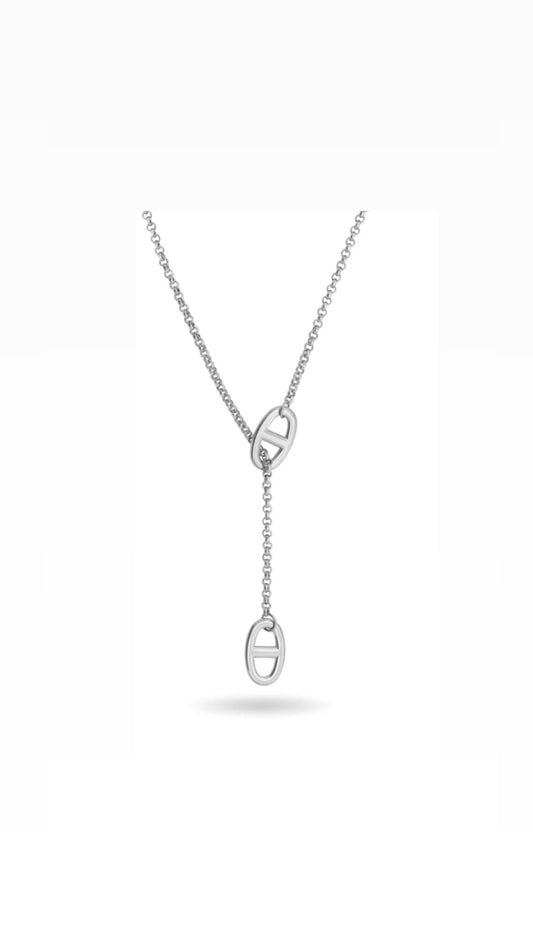 Sautoir Maria Silver