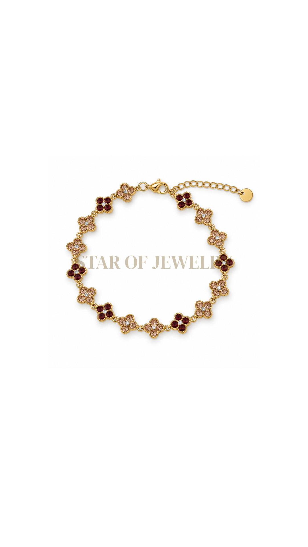Bracelet Kate gold rose