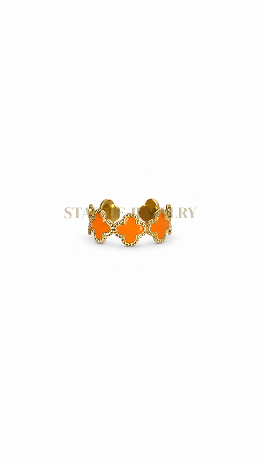 Bague Carla orange gold
