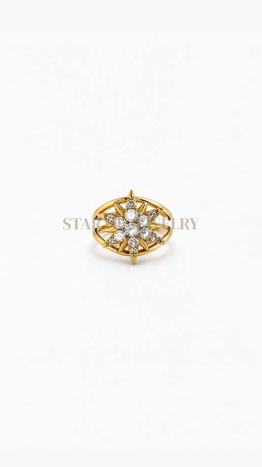 Bague Anti-stress Stella Gold