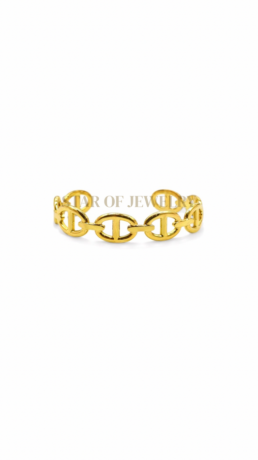 Jonc Cafely gold