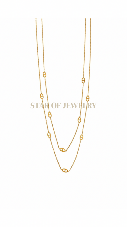Sautoir Carmen Gold