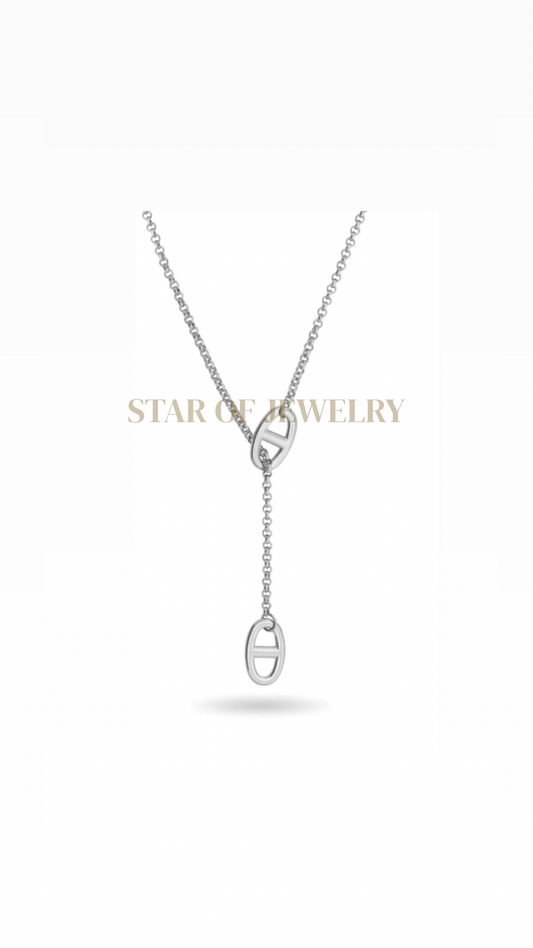 Sautoir Maria Silver
