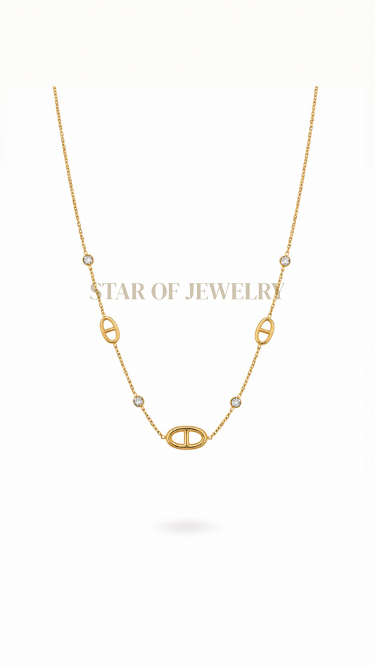 Collier baby Harmony gold