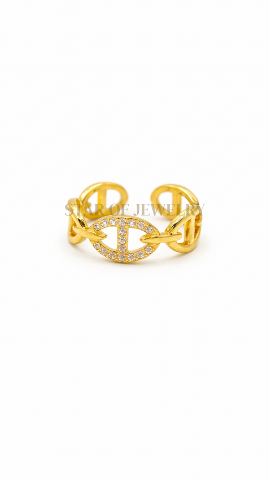 Bague Monaco gold