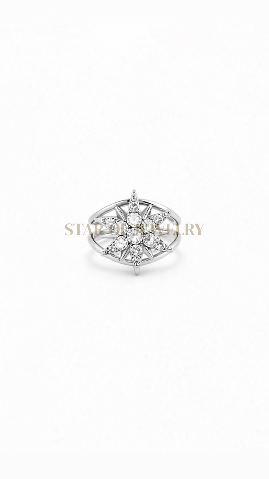 Bague Anti-stress Stella Silver