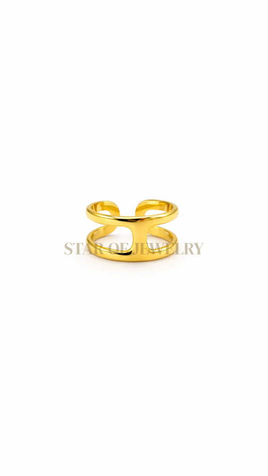 Bague Léane gold