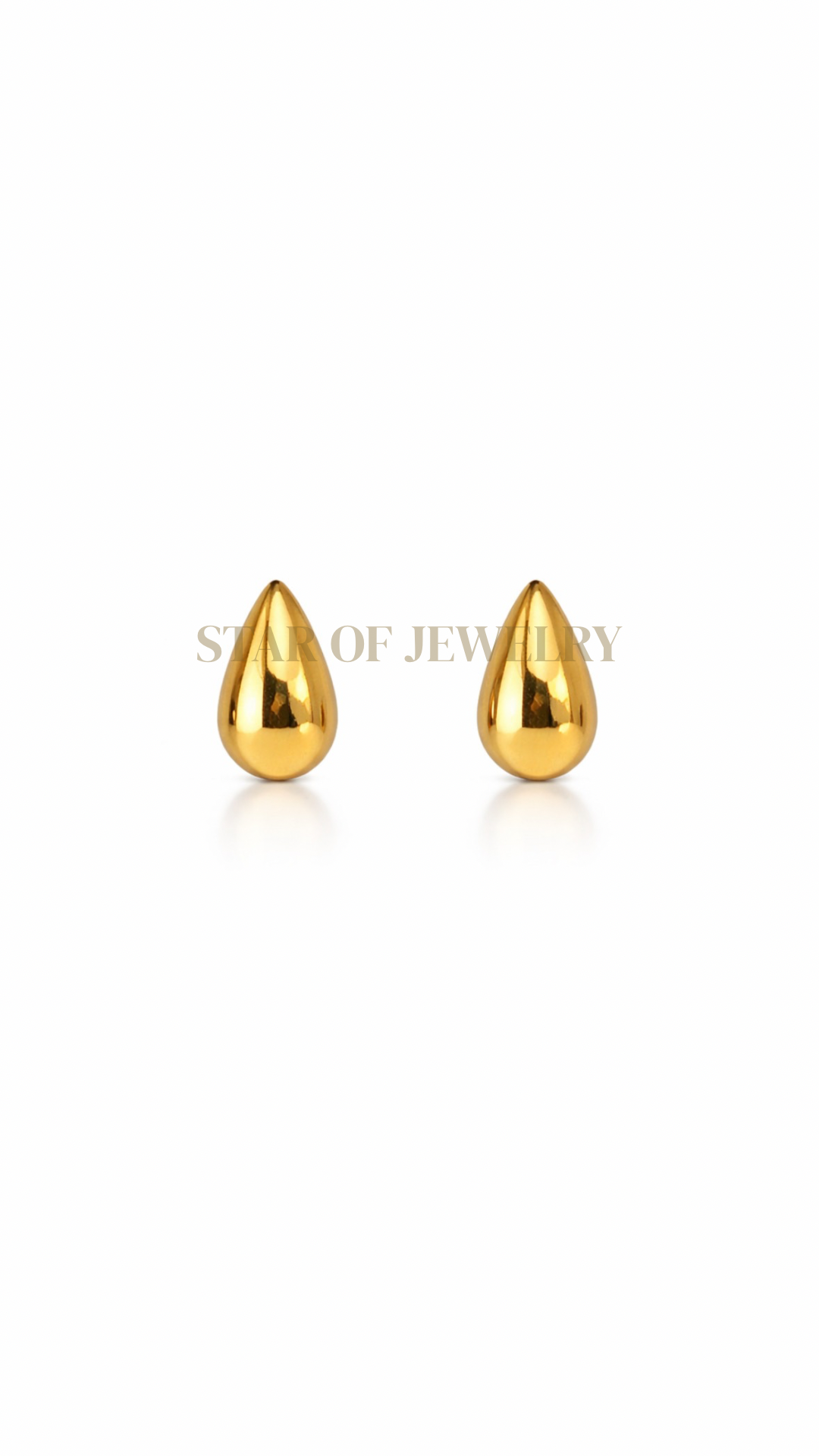 Boucles mini Clara doré