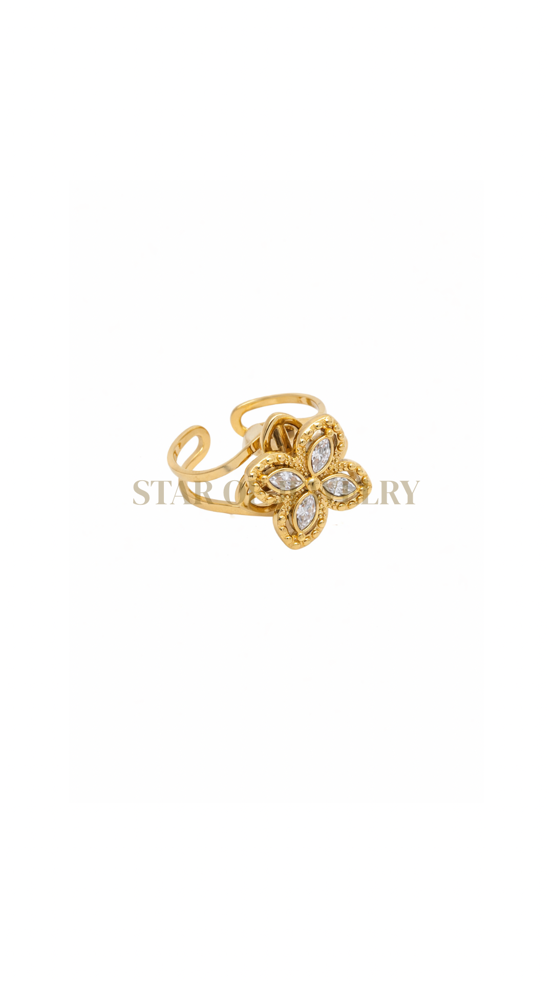 Bague Anti stress Neis Gold