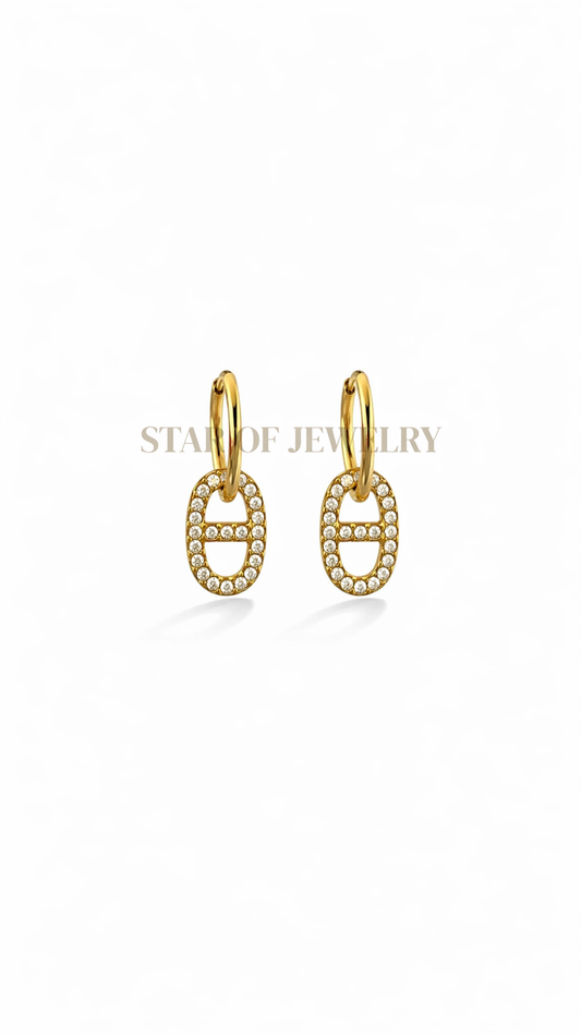 Boucles Inès Gold